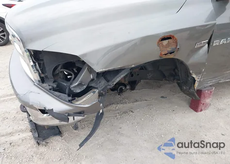 2012 Ram 1500 Slt из США, поврежденный, VIN 1C6RD7LT4CS225032